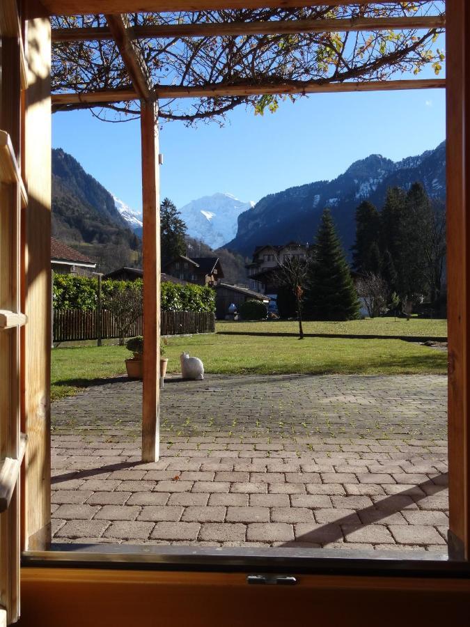 Holidayapartment Sydach Wilderswil Kültér fotó